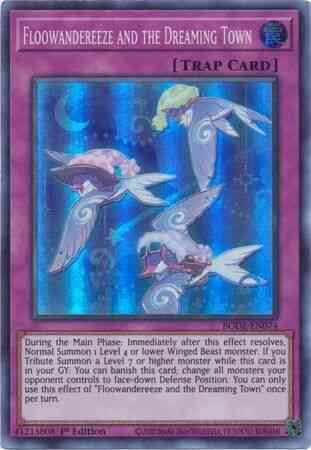 Floowandereeze and the Dreaming Town - BODE-EN074 - Super Rare - 1st Edition
