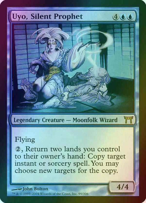 Uyo, Silent Prophet [99] [Champions of Kamigawa] [Foil]