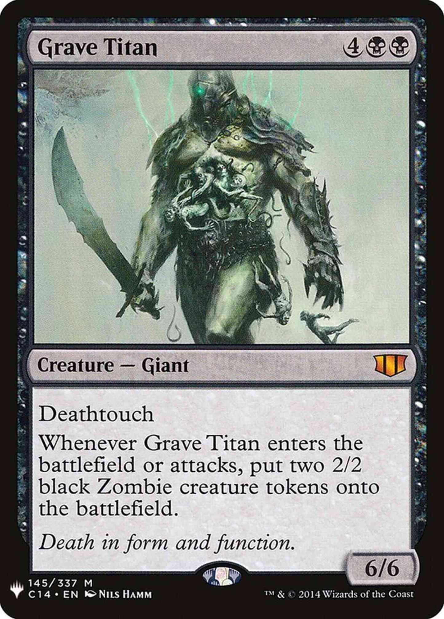 Grave Titan [C14-145] [The List] [Non-Foil]
