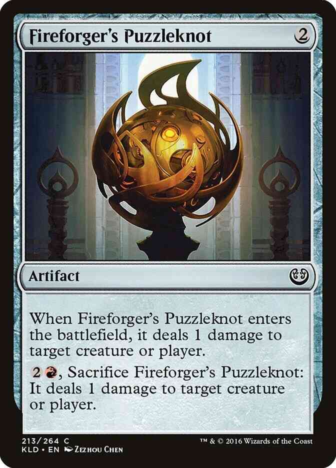 Fireforger's Puzzleknot [213] [Kaladesh] [Non-Foil]