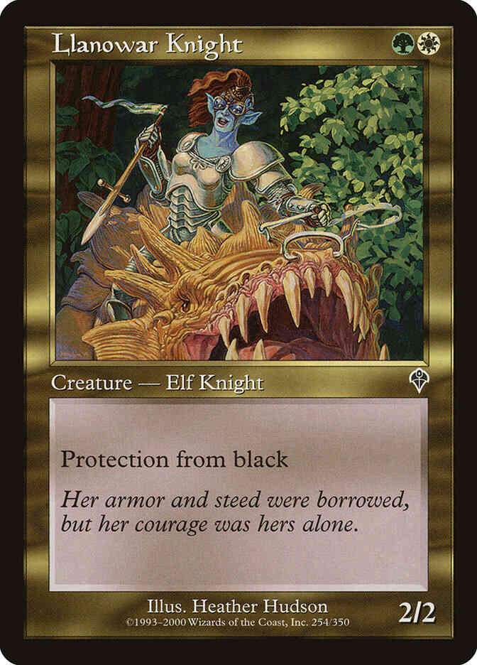Llanowar Knight [254] [Invasion] [Non-Foil]