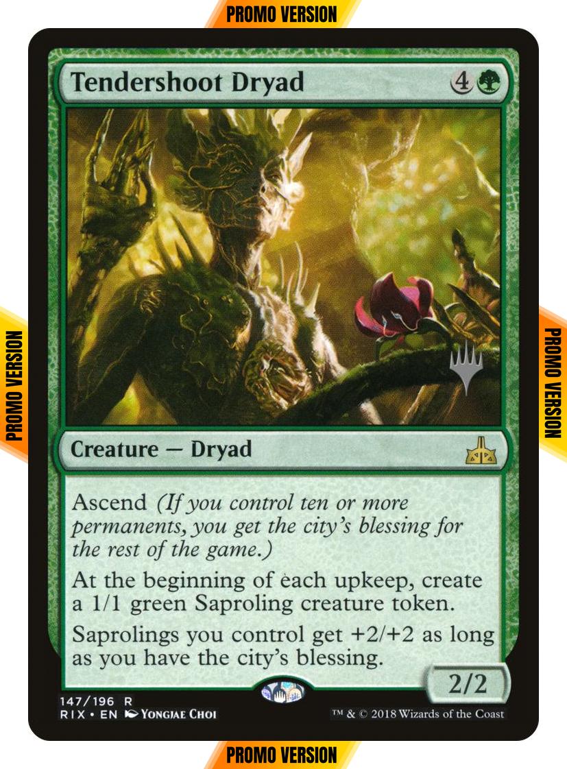 Tendershoot Dryad [147p] [Promo Pack] [Rivals of Ixalan Promos] [Non-Foil]