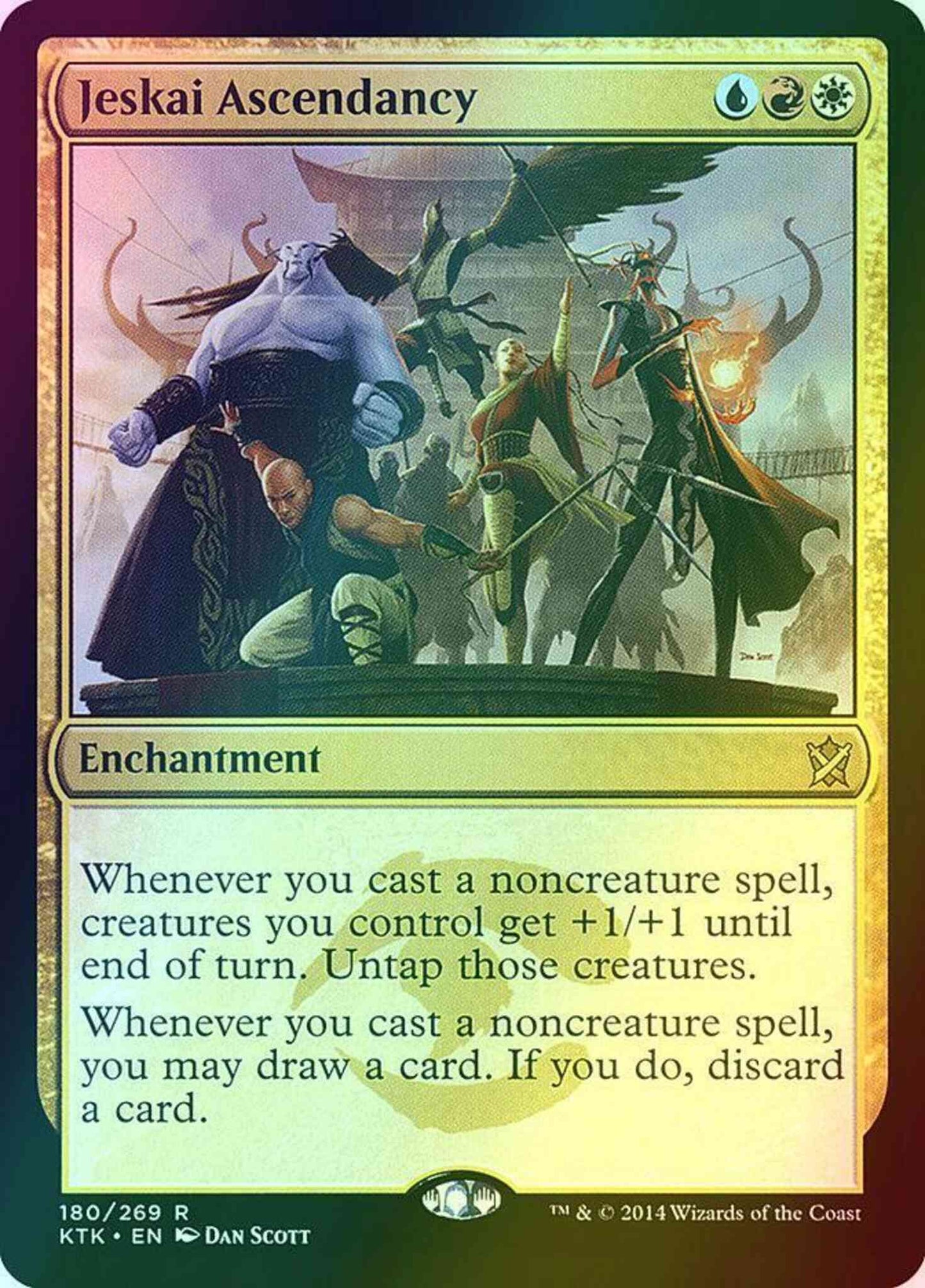 Jeskai Ascendancy [180] [Khans Of Tarkir] [Foil]