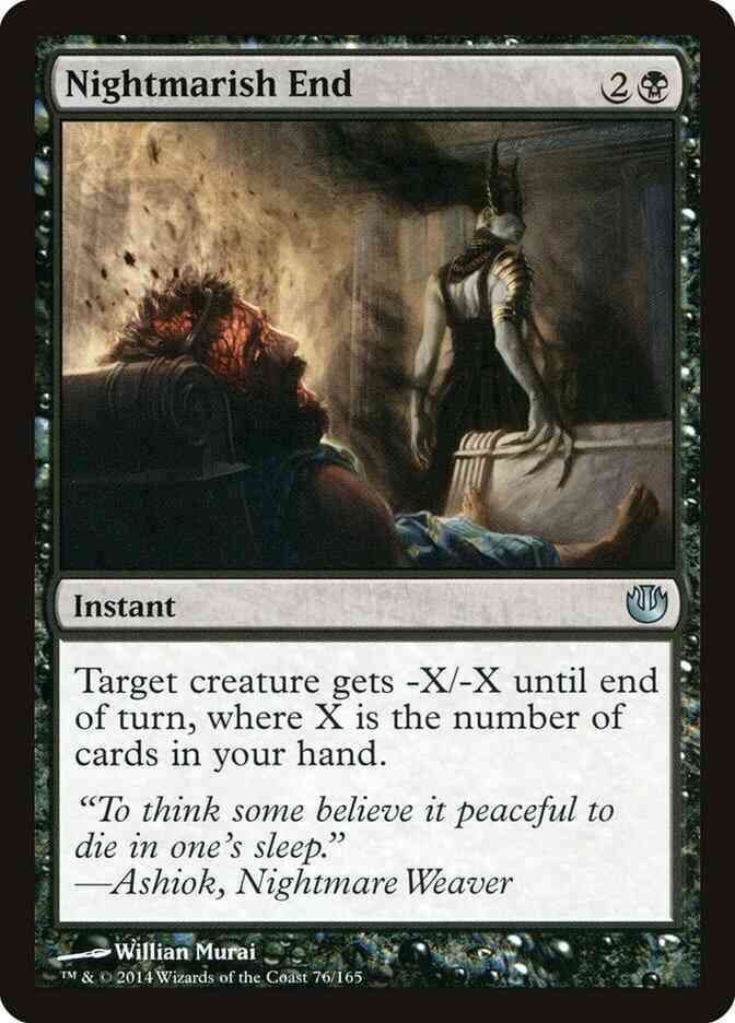 Nightmarish End [76] [Journey into Nyx] [Non-Foil]