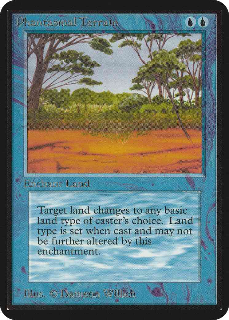 Phantasmal Terrain [68] [Limited Edition Alpha] [Non-Foil]