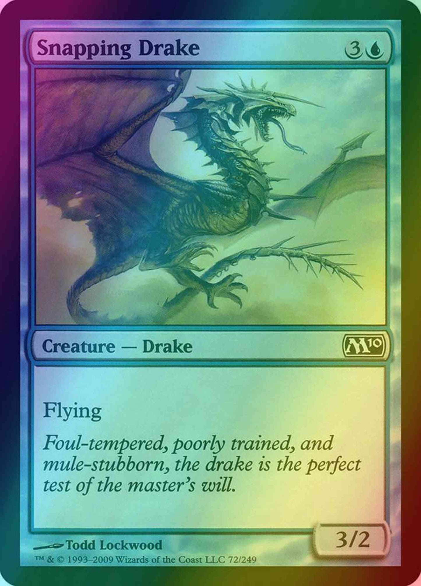 Snapping Drake [72] [Magic 2010] [Foil]
