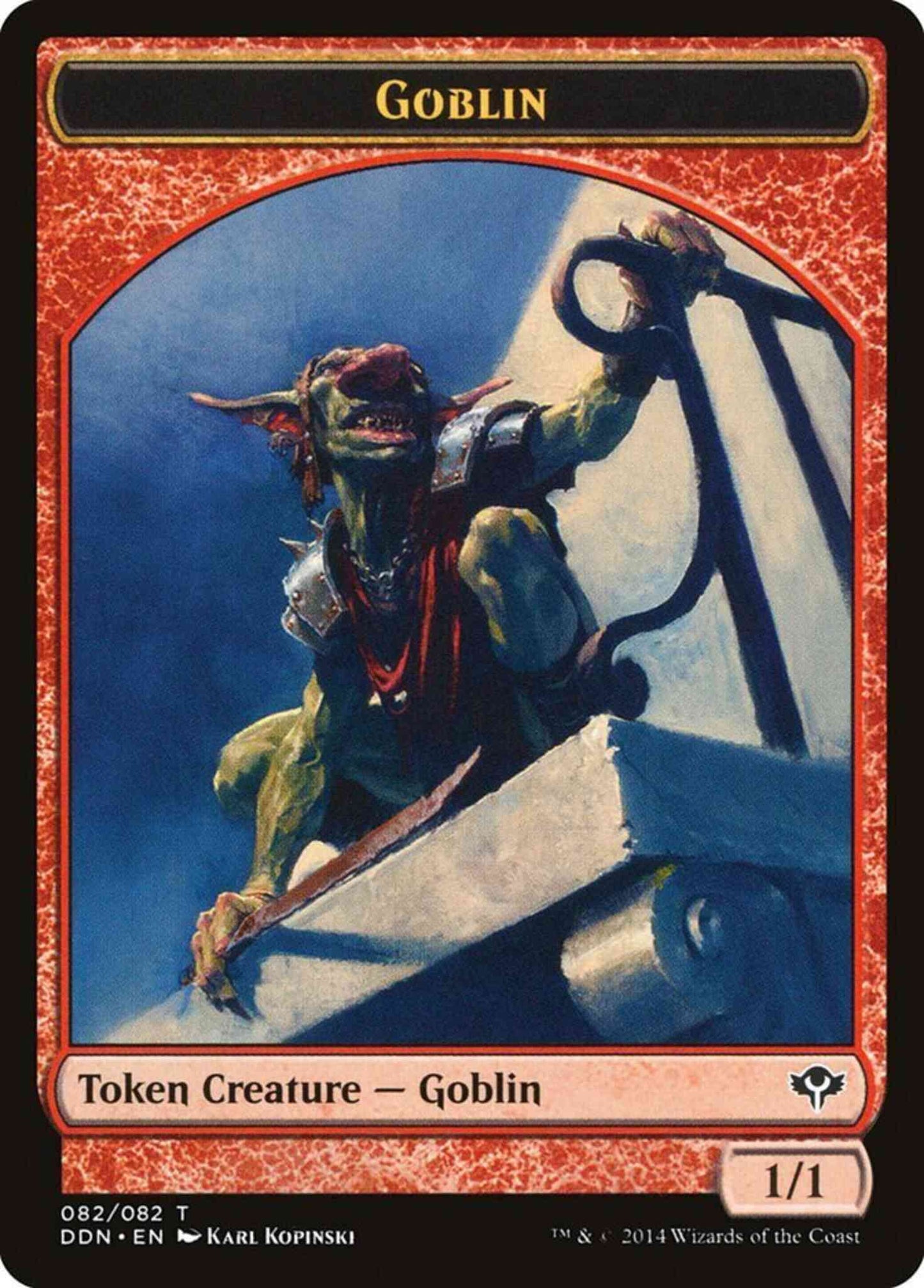 Goblin Token [82] [Duel Decks: Speed vs. Cunning] [Non-Foil]