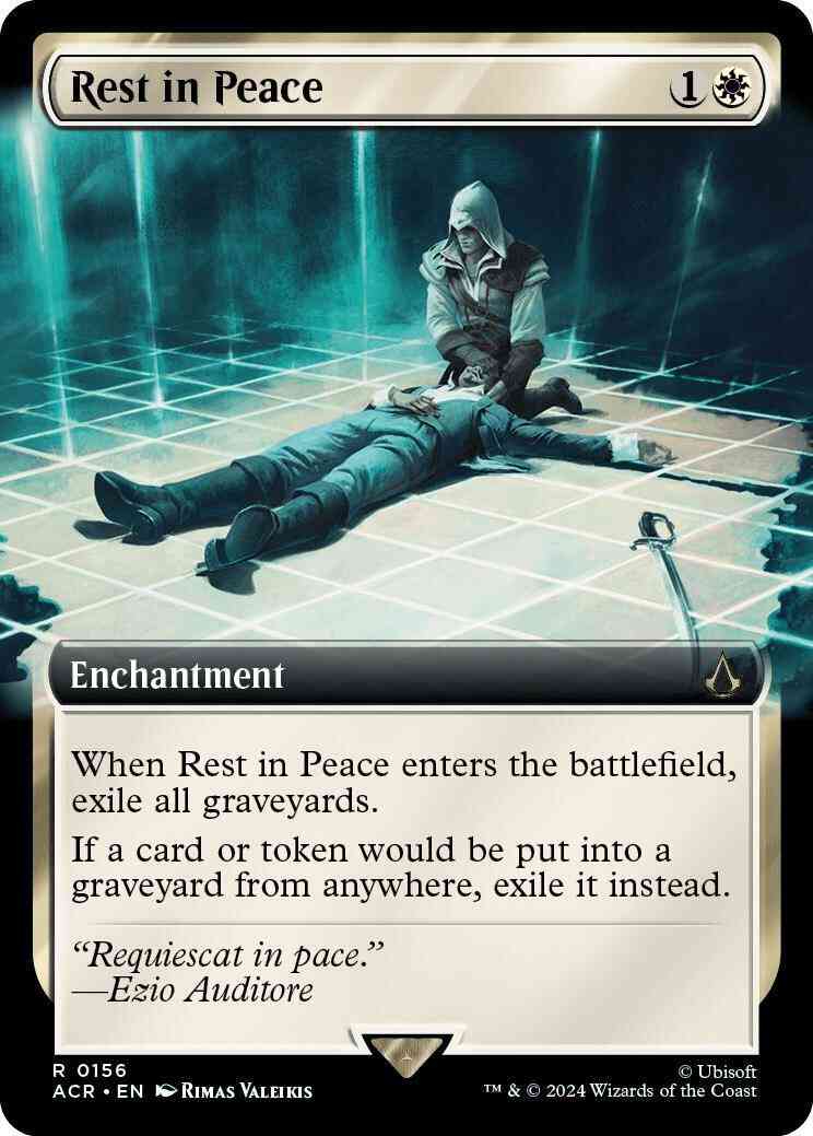Rest in Peace [156] [Extended Art] [Assassin's Creed] [Non-Foil]