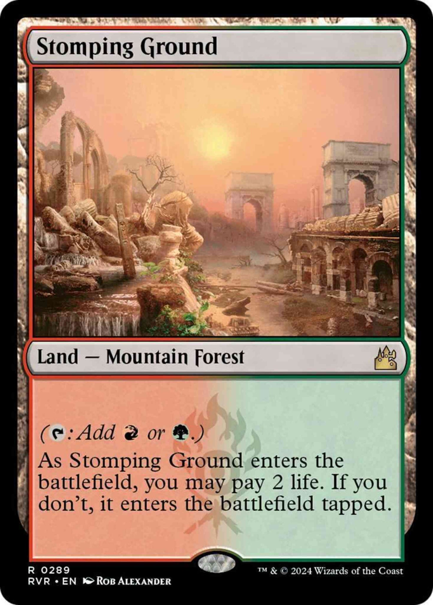 Stomping Ground [289] [Ravnica Remastered] [Non-Foil]