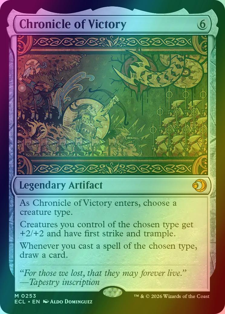 Chronicle of Victory [253] [Lorwyn Eclipsed] [Foil]