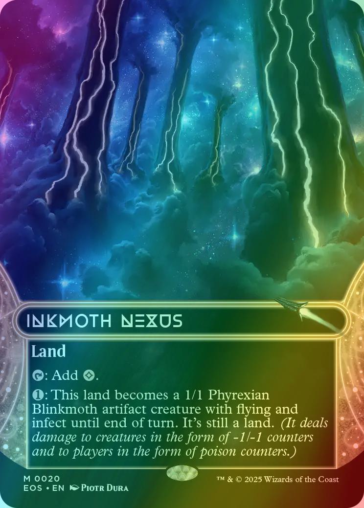 Inkmoth Nexus [20] [Borderless] [Edge of Eternities: Stellar Sights] [Foil]