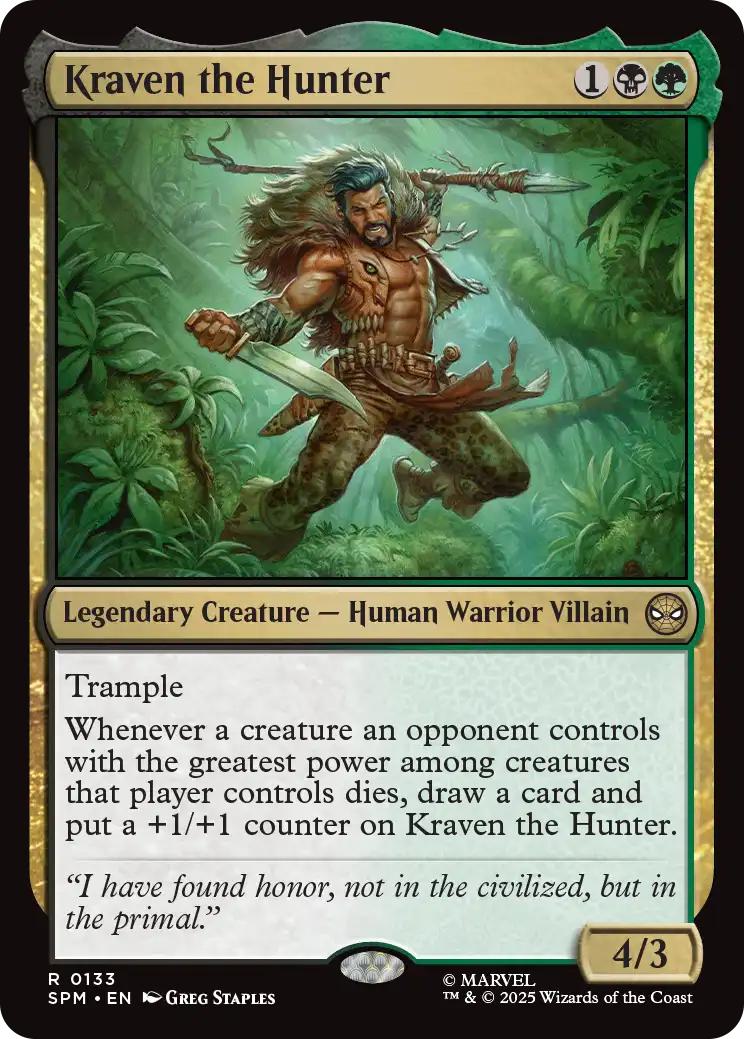 Kraven the Hunter [133] [Marvel's Spider-Man] [Non-Foil]