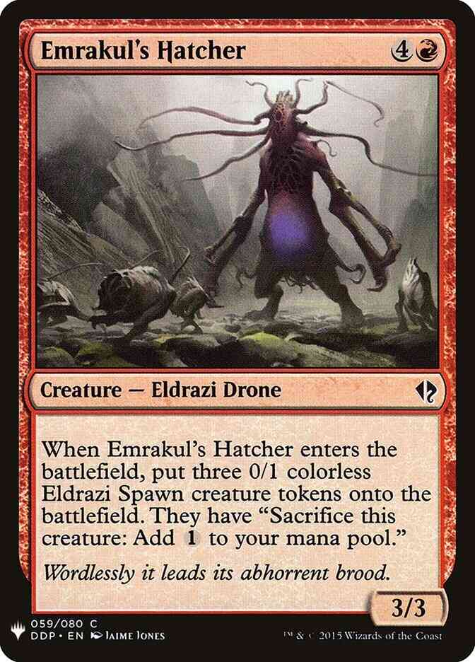 Emrakul's Hatcher [DDP-59] [The List] [Non-Foil]