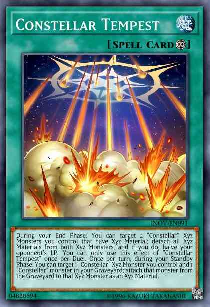 Constellar Tempest - INOV-EN091 - Rare - Unlimited