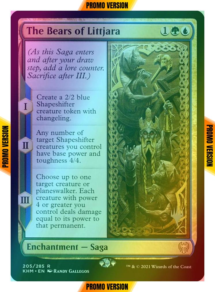 The Bears of Littjara [Promo Pack] [205p] [Kaldheim Promos] [Foil]