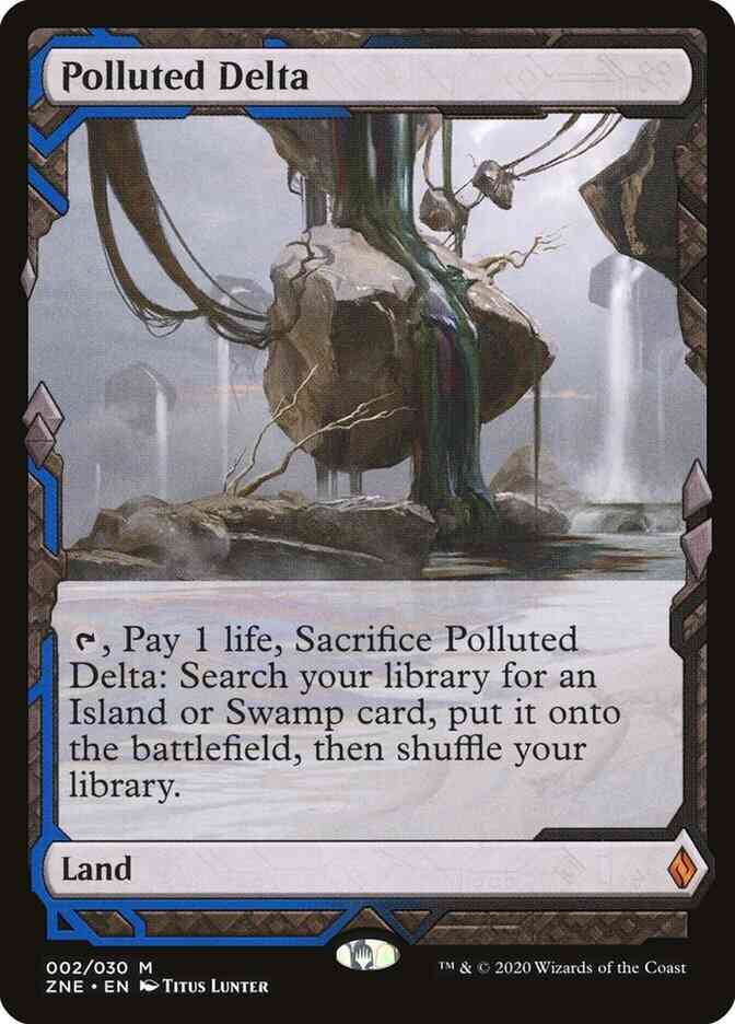 Polluted Delta [2] [Masterpiece Series] [Zendikar Rising Expeditions] [Non-Foil]