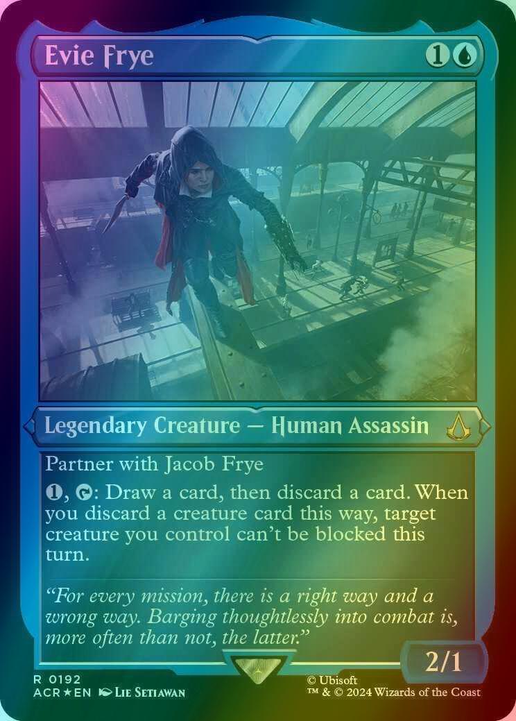 Evie Frye [192] [Assassin's Creed] [Etched Foil]