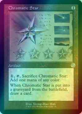 Chromatic Star [74] [Retro Frame] [Schematic] [The Brothers' War Retro Artifacts] [Foil]