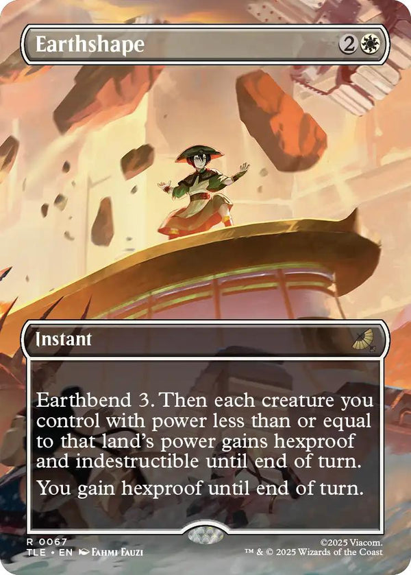 Earthshape [67] [Borderless] [Scene] [Avatar: The Last Airbender Eternal] [Non-Foil]