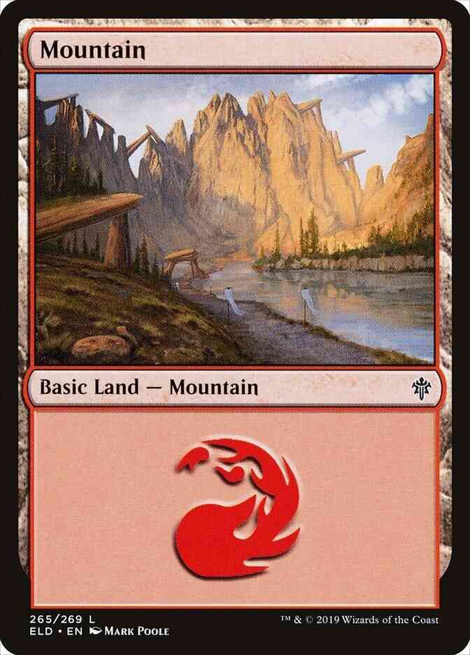 Mountain [265] [Throne of Eldraine] [Non-Foil]
