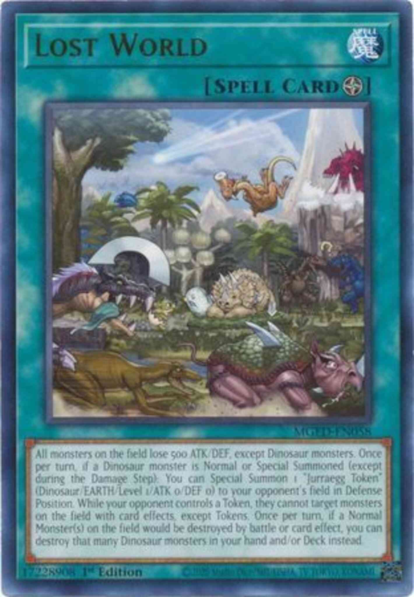 Lost World - MGED-EN058 - Rare - 1st Edition