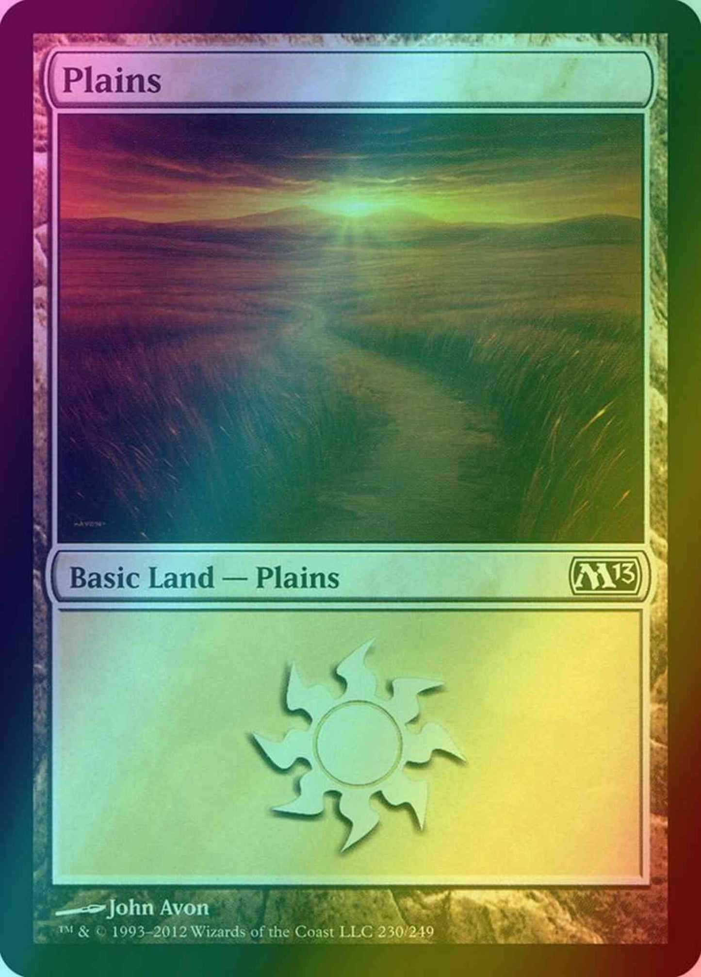 Plains [230] [Magic 2013] [Foil]