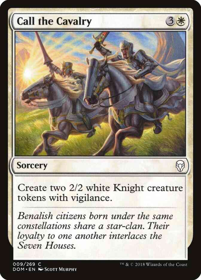 Call the Cavalry [9] [Dominaria] [Non-Foil]
