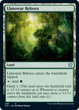 Llanowar Reborn [296] [Commander 2021] [Non-Foil]