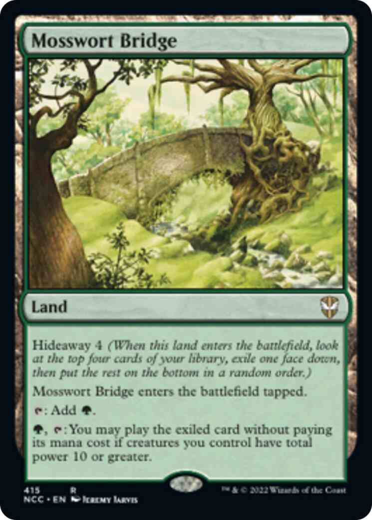 Mosswort Bridge [415] [Streets of New Capenna: Commander] [Non-Foil]