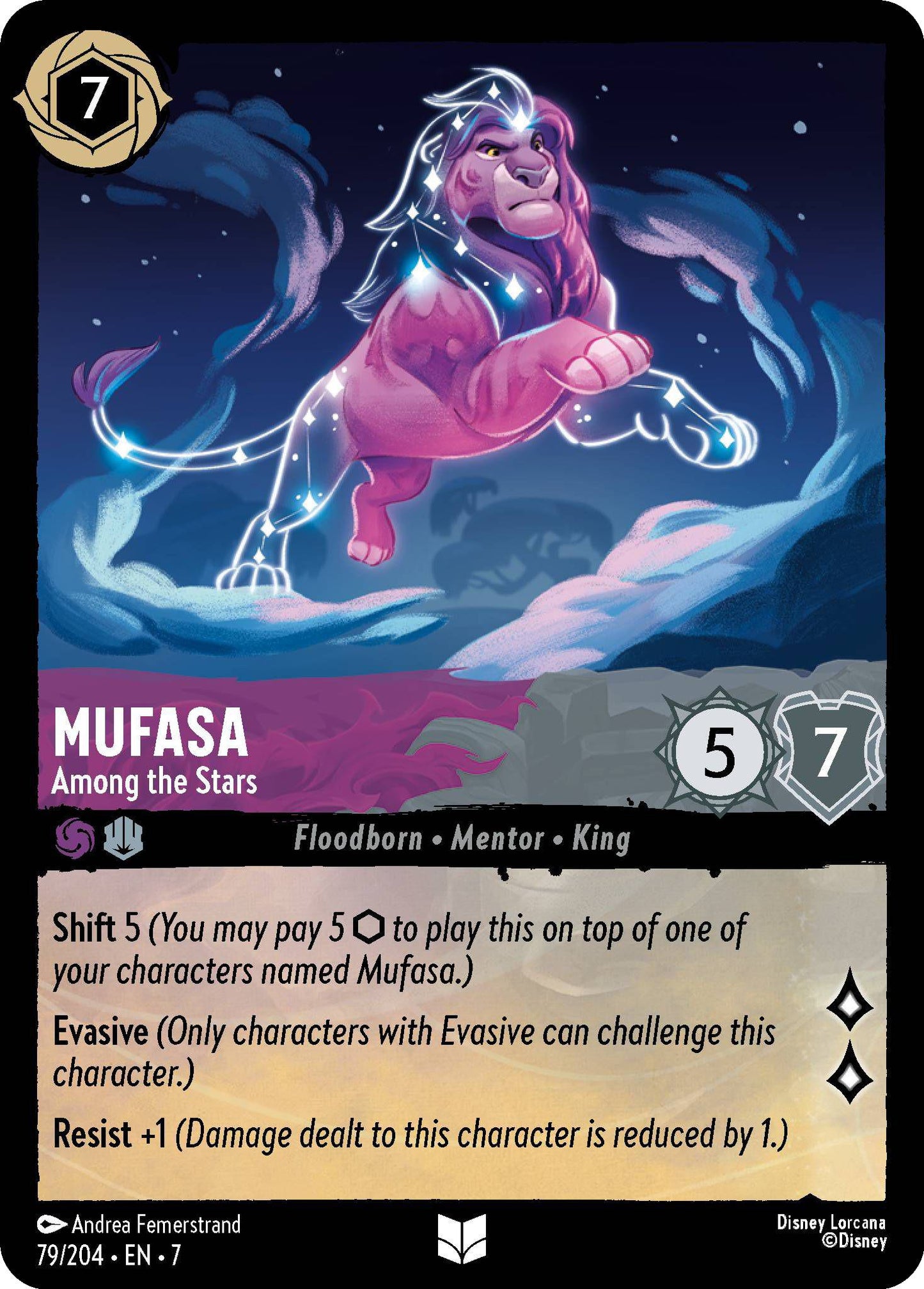 Mufasa - Among the Stars - 79/204 [Archazia's Island] [Non-Foil]