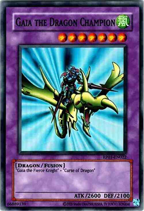 Gaia the Dragon Champion - 2020 Date Reprint - RP01-EN022 - Super Rare - Unlimited