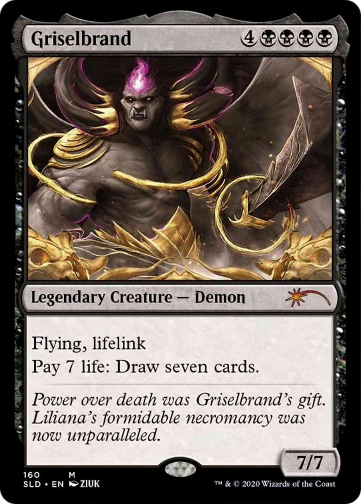 Griselbrand [0160] [Read the Fine Print] [Secret Lair Drop] [Non-Foil]