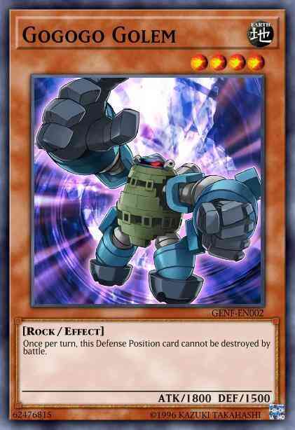 Gogogo Golem (Purple) - DL15-EN010 - Rare - Unlimited