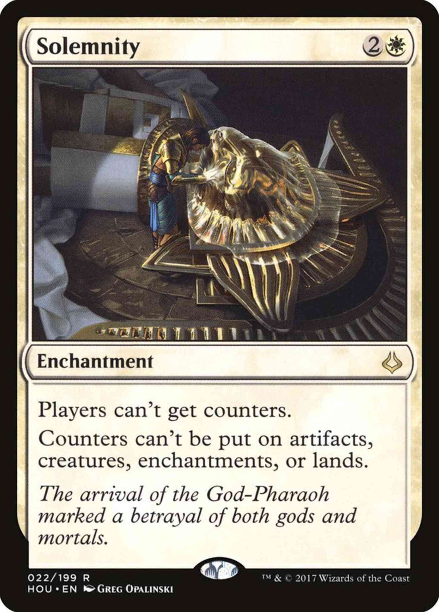 Solemnity [22] [Hour of Devastation] [Non-Foil]