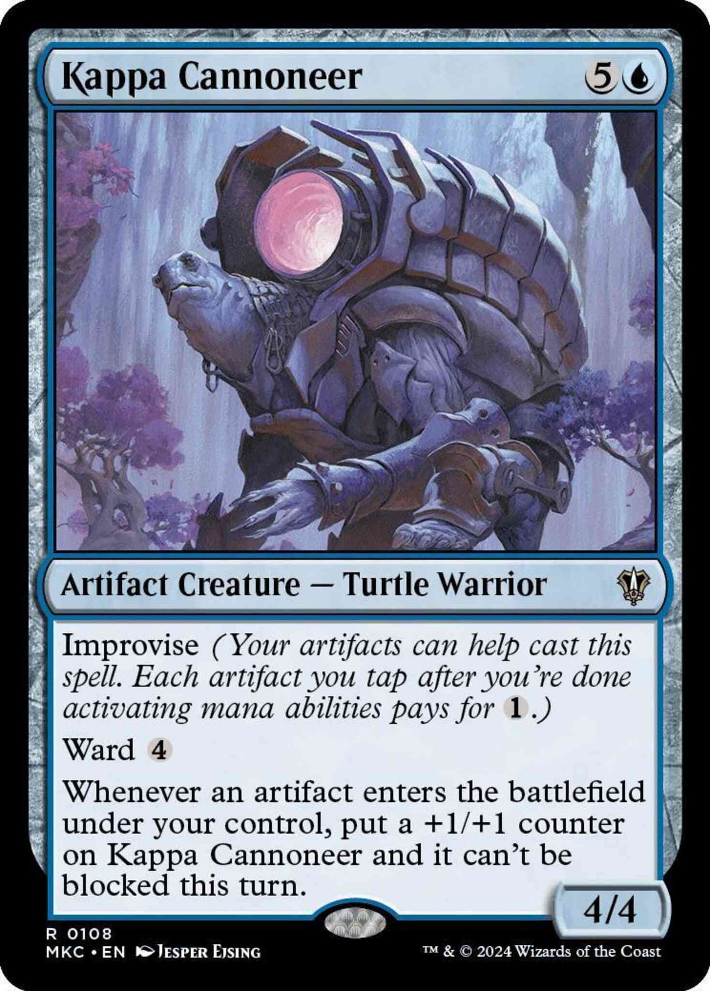 Kappa Cannoneer [108] [Murders at Karlov Manor: Commander] [Non-Foil]