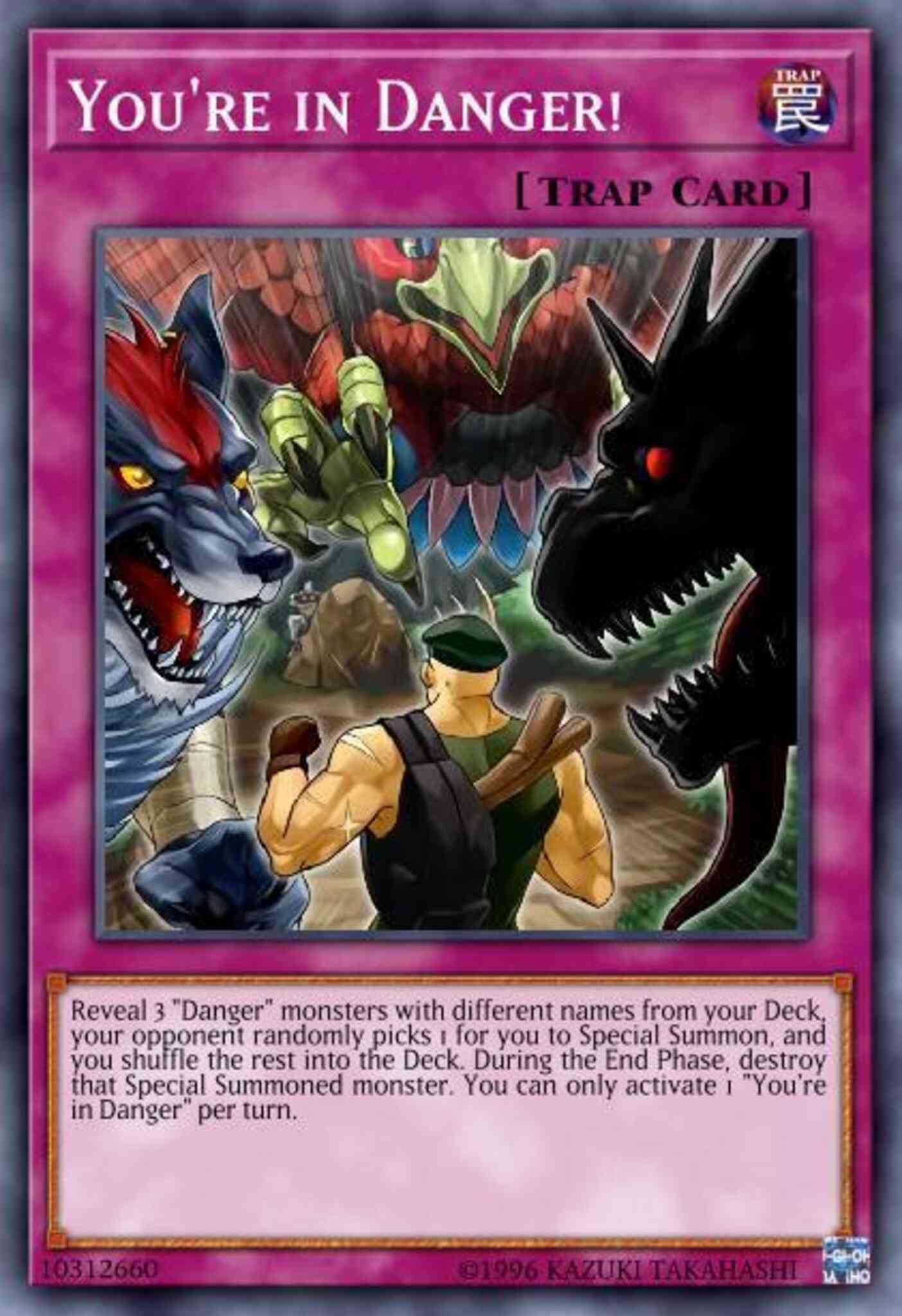 You're in Danger! - DANE-EN085 - Rare - 1st Edition