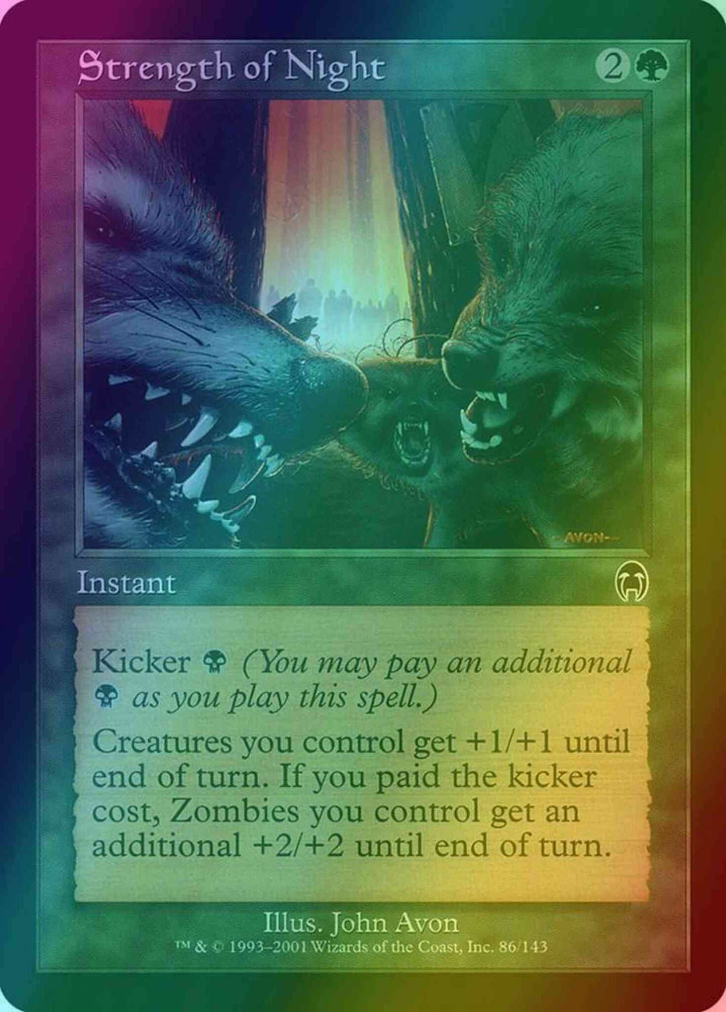 Strength of Night [86] [Apocalypse] [Foil]