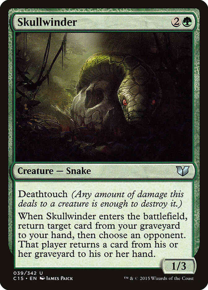 Skullwinder [39] [Commander 2015] [Non-Foil]