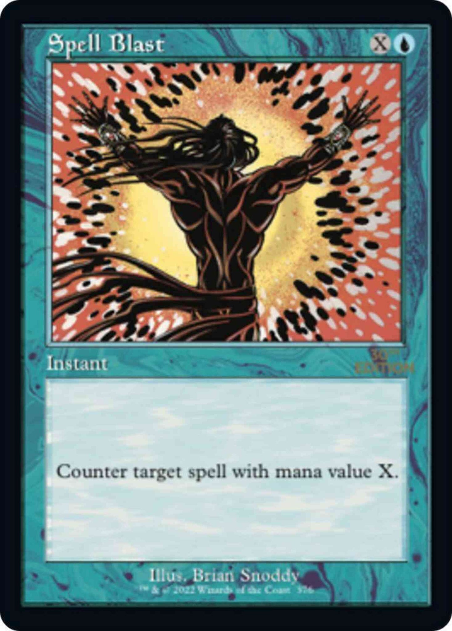 Spell Blast [376] [Retro Frame] [30th Anniversary Edition] [Non-Foil]