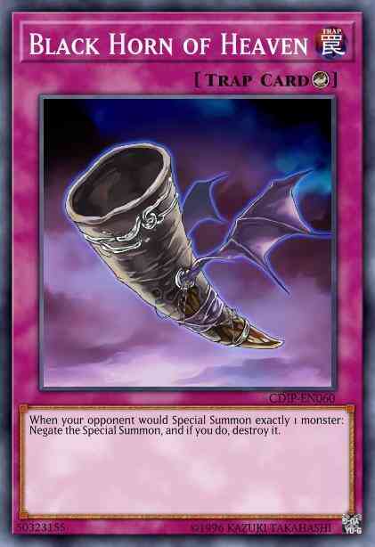 Black Horn of Heaven - CDIP-EN060 - Ultimate Rare - Unlimited