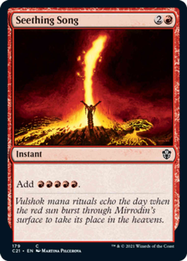 Seething Song [179] [Commander 2021] [Non-Foil]