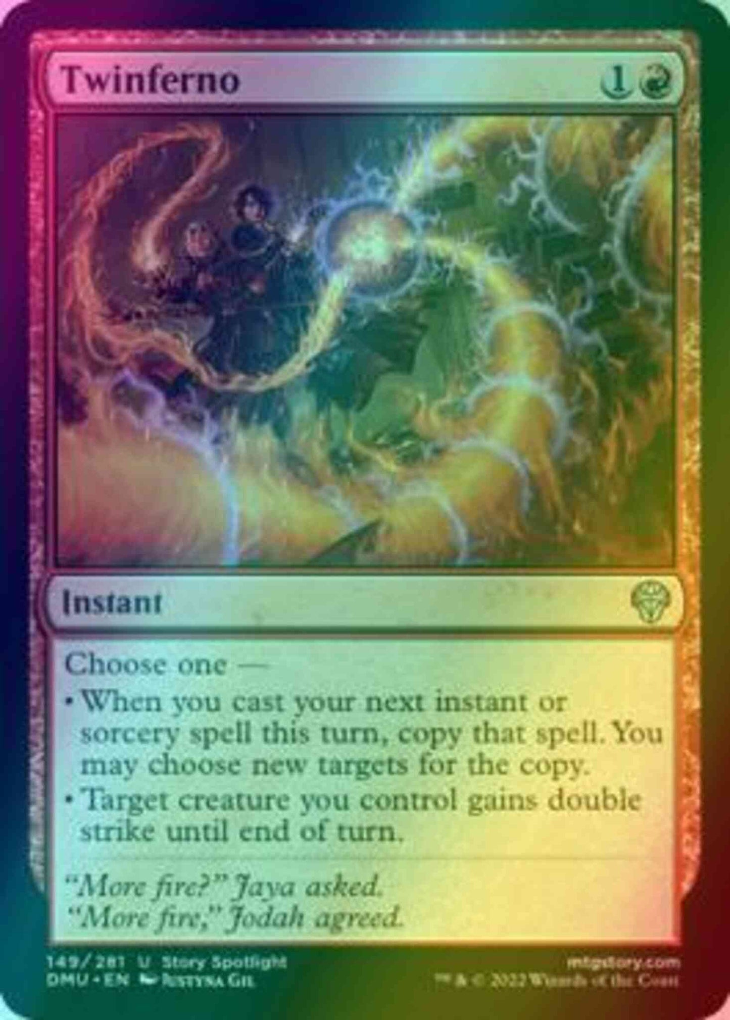 Twinferno [149] [Dominaria United] [Foil]