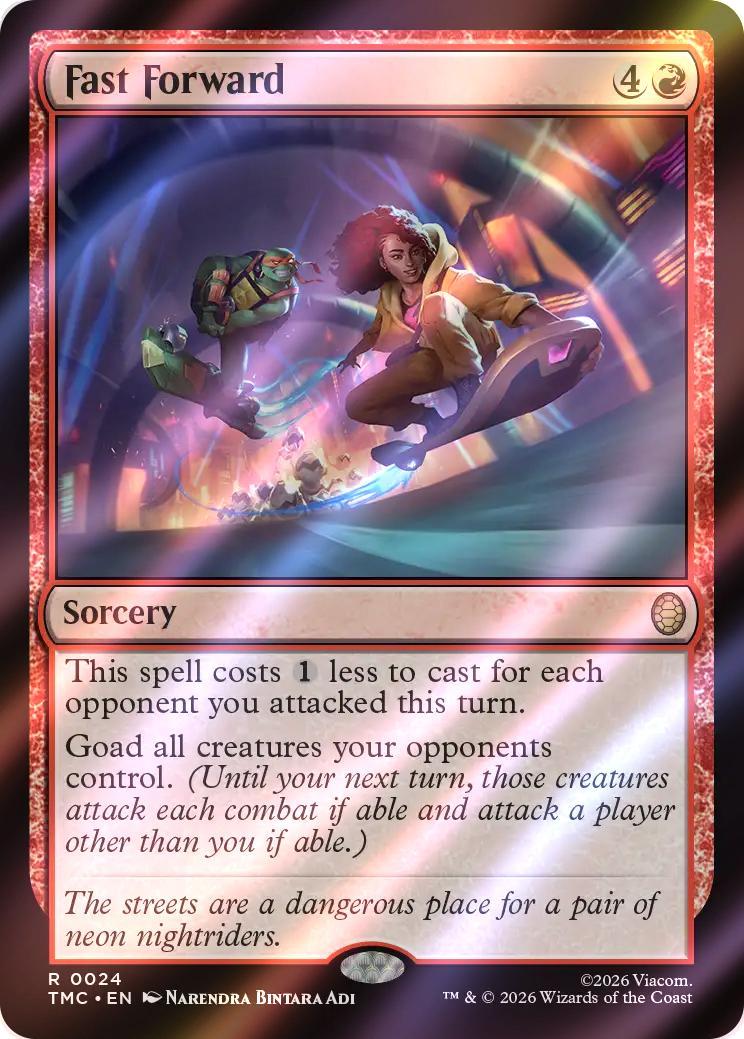 Fast Forward [24] [Teenage Mutant Ninja Turtles Eternal] [Surge Foil]