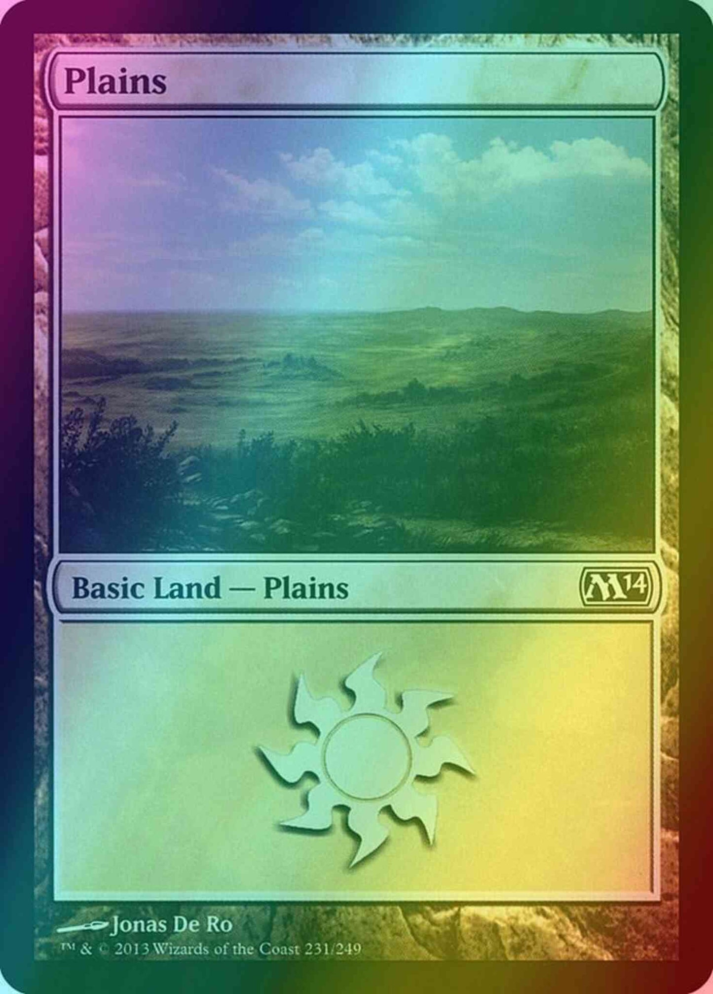 Plains [231] [Magic 2014] [Foil]