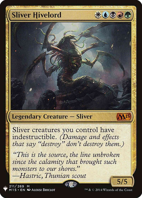 Sliver Hivelord [M15-211] [The List] [Non-Foil]