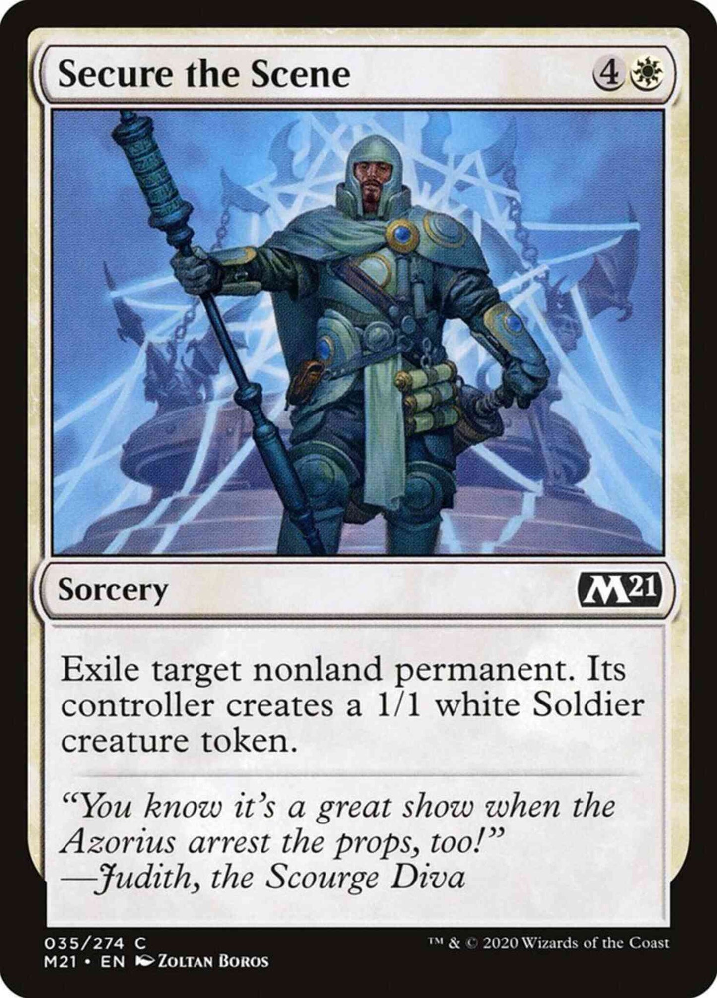 Secure the Scene [35] [Core Set 2021] [Non-Foil]