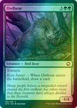 Owlbear [198] [Adventures in the Forgotten Realms] [Foil]
