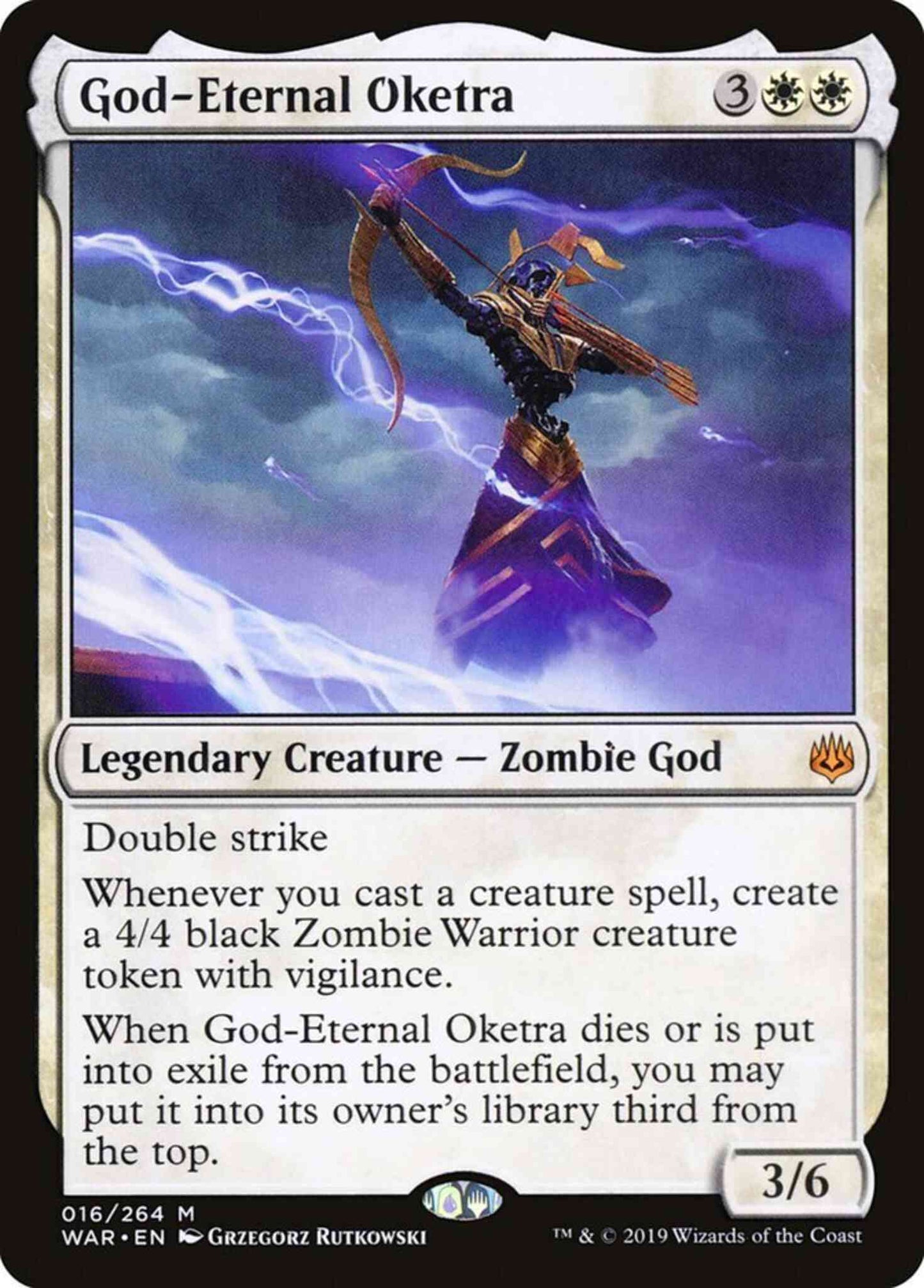 God-Eternal Oketra [16] [War of the Spark] [Non-Foil]