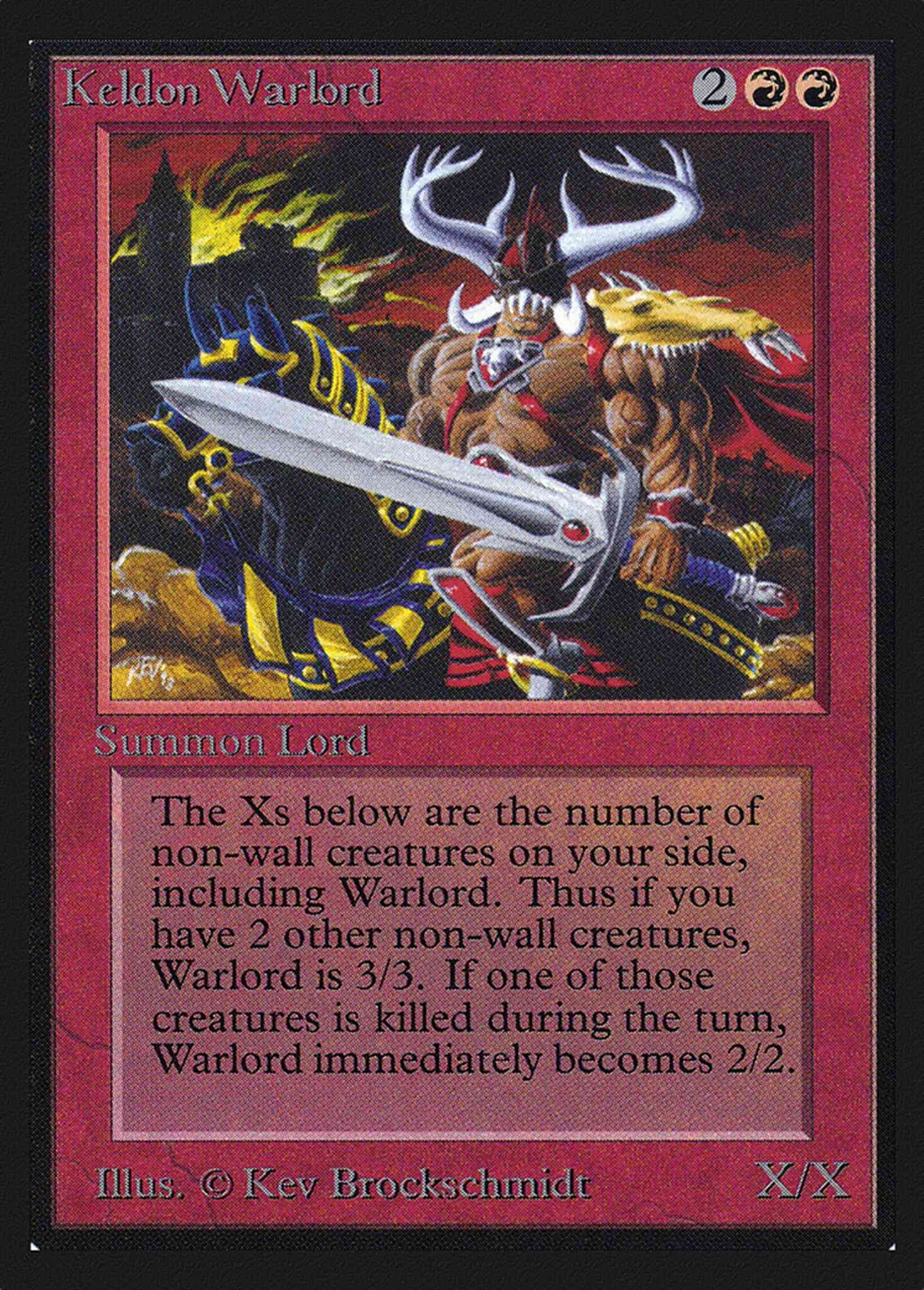 Keldon Warlord [161] [Collectors Edition] [Non-Foil]