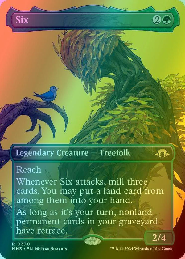 Six [370] [Borderless] [Profile] [Modern Horizons 3] [Foil]